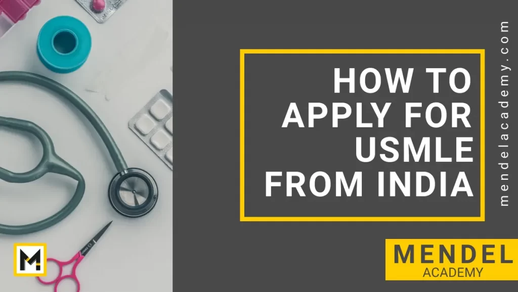 how to apply for USMLE from India
