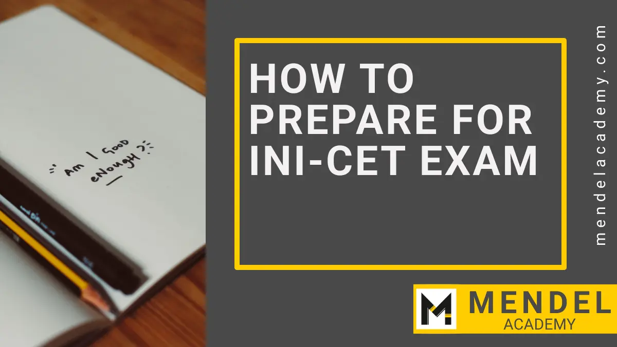 How to prepare for INI-CET Exam (2)