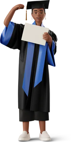 Exam Prep- USMLE Step 3 - graduated student holding diploma